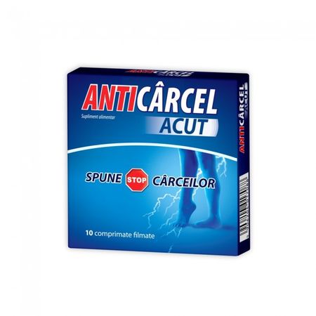 Anticarcel acut Zdrovit - 10 comprimate